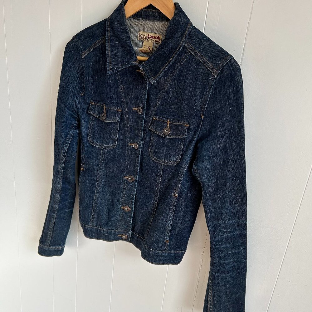 Liquid Denim Jacket - Picture 4 of 10